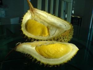Durian. Try them the next time you're in Malaysia